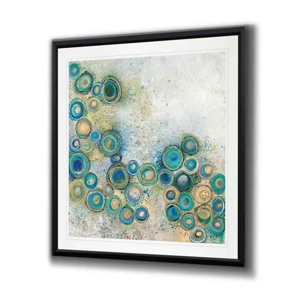 The Wide Waters -Framed Giclee Print - 38x38