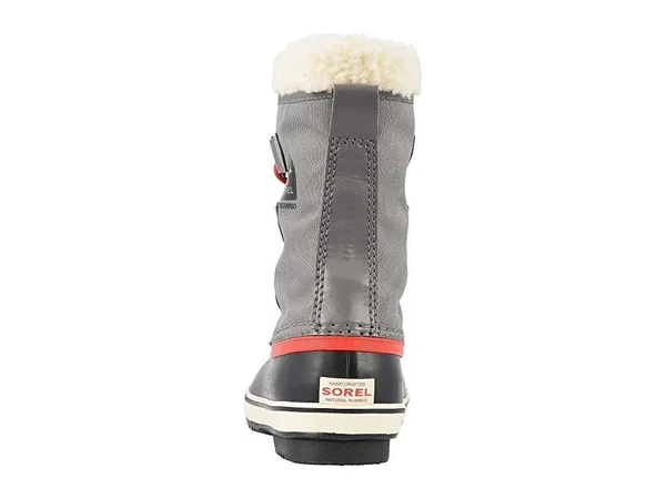 Sorel Kids& Yoot Pac Nylon Boot - Quarry, Sail Red