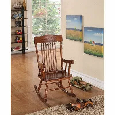Kloris Youth Carmean Chair in Tobacco August Grove