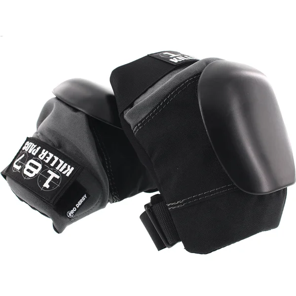 187 Killer Pads Pro Derby Black Grey Knee X-Large