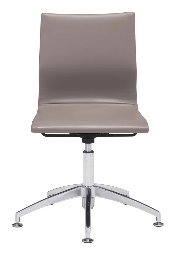 Zuo Modern Glider Conference Chair (Taupe)