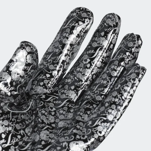 Adidas Adizero 9.0 Royalty Receiver Gloves, Small, Black