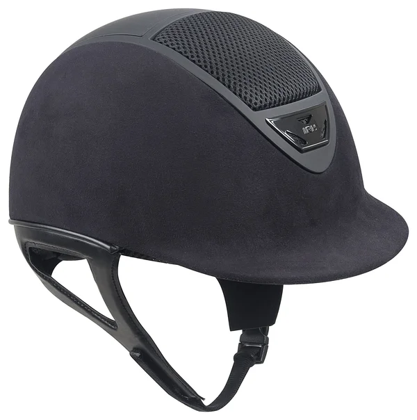 IR4G XLT Suede Riding Helmet Large Black