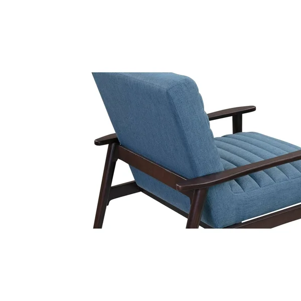 Kardiel Mid-Century Modern Mies Fabric Chair - Width 28.3x22 x Depth 26x22 x Height 32.8x22 - Width 28.3x22 x Depth 26x22 x Heig