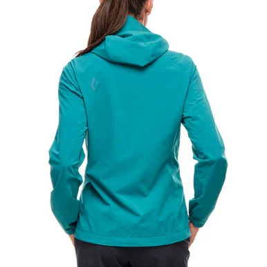 Black Diamond Fineline Stretch Rain Shell - Women's Pomegranate - Xs