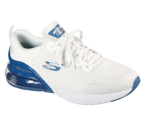 Skechers Men's Skech-Air Stratus Maglev Sneaker, White/Blue