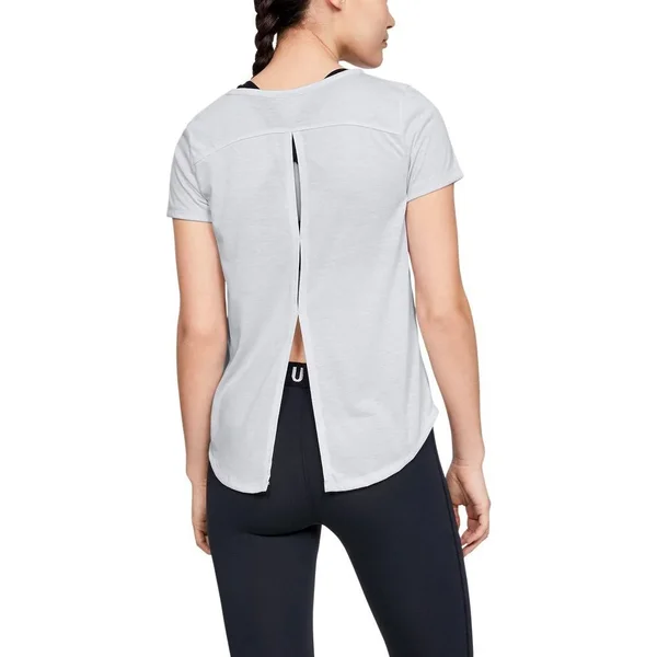 Under Armour Women's Whisperlight Mesh - Gray SM