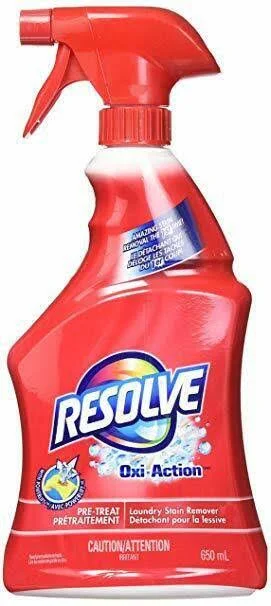 Resolve Oxi-Action Pre-Treatment Laundry Stain Remover Spray - 650 ml