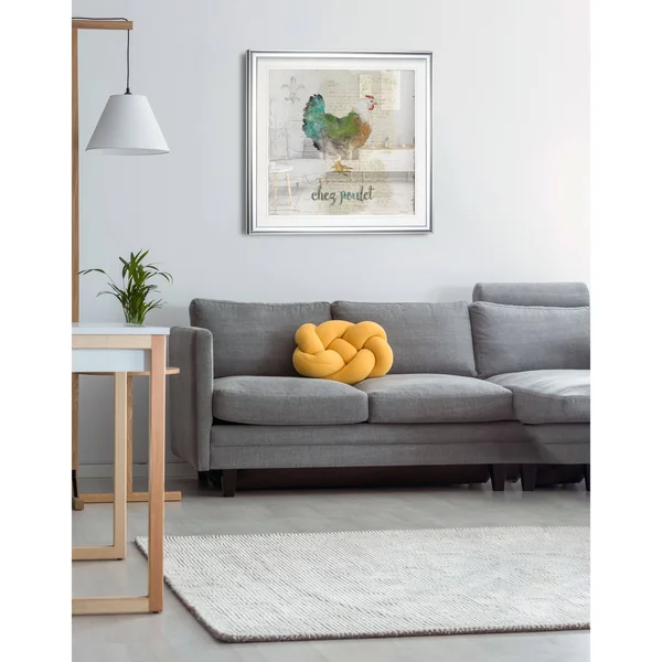 Trail at Dawn -Framed Giclee Print - 16 x 16