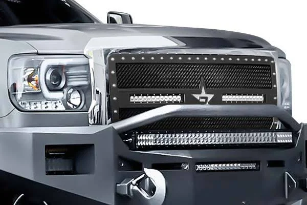 Jeep Wrangler RBP Midnight LED Grille 967483