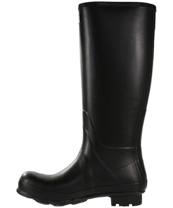 Hunter Men's Norris Field Side Adjustable Neoprene Lined Rain Boots - Black US 8