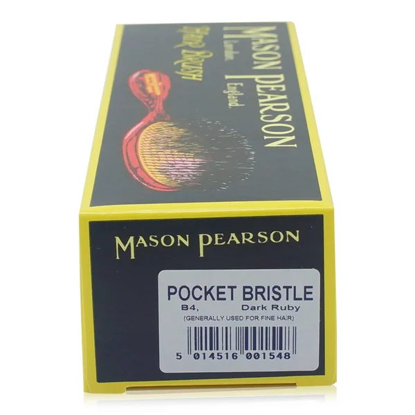 Boar Bristle - Pocket Bristle Pure Bristle Hair Brush - 1pc
