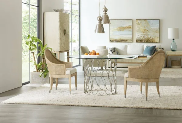 Hooker Furniture Novella Purisma Creek Raffia Host Chair