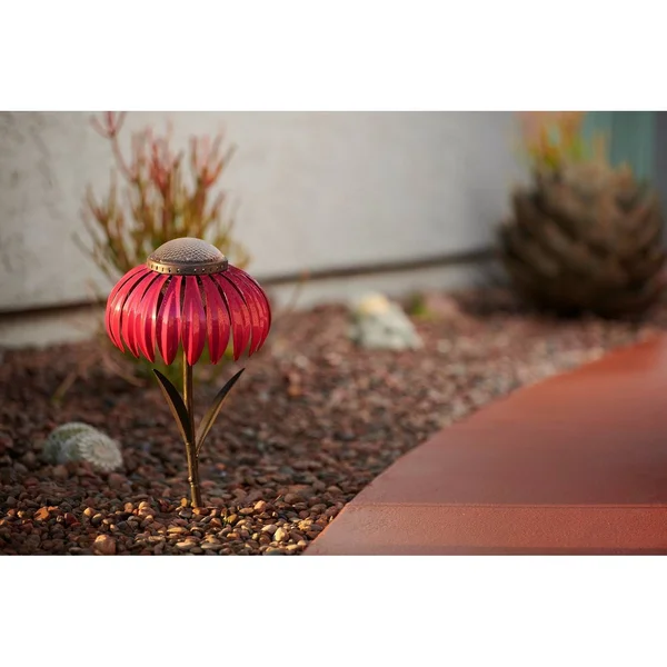 Desert Steel Coneflower Solar Light 409-312