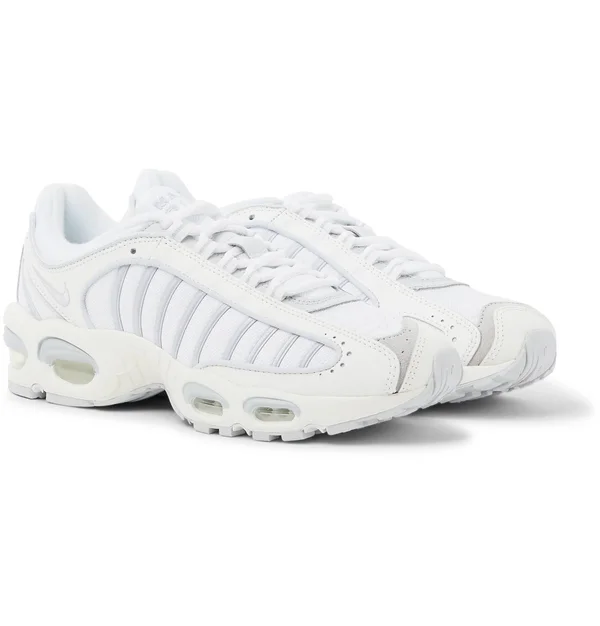 Nike - Men Air Max Tailwind IV Sneakers White 7.5