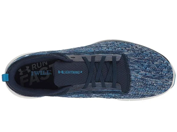 Under Armour Lightning 2 Mens Running Shoes - Blue-11.5