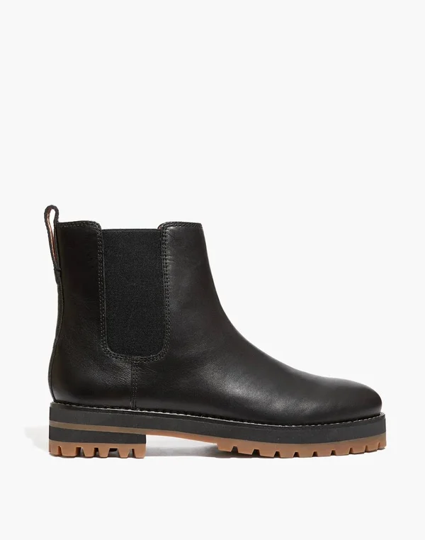 Madewell The Ivy Chelsea Boot in Leather - Size 5-M