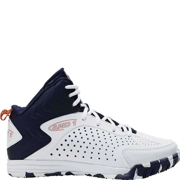 And1 Men's Tipoff Sneaker - Size: 7.5, White