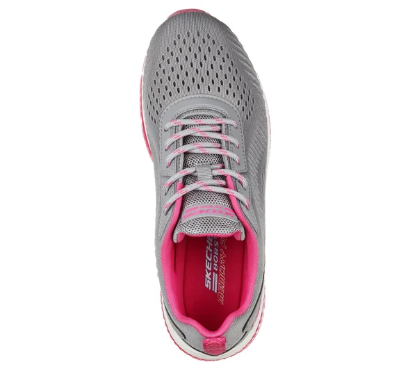Skechers Women's Bobs Sport Gamma - Cool Chilin& Sneakers, Gray, 7.0