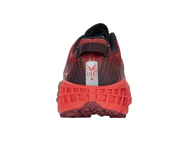 Hoka One One Men's Speedgoat 4 - 8.5 - Cordovan, High Risk Red
