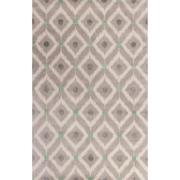 Kas Bob Mackie Home 1017 Silver/Grey Mirage Area Rug 7&6x22 Round