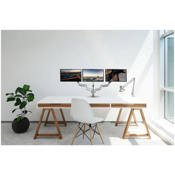 TechOrbits SmartSwivel Triple Monitor Mount