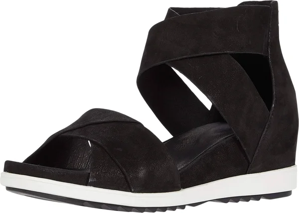 Eileen Fisher Women's Viv Wedge Sandals - Black