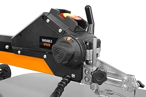 Wen LL2156 21-Inch 1.6-Amp Variable Speed Parallel Arm Scroll Saw with Extra-Large Dual-Bevel Steel Table