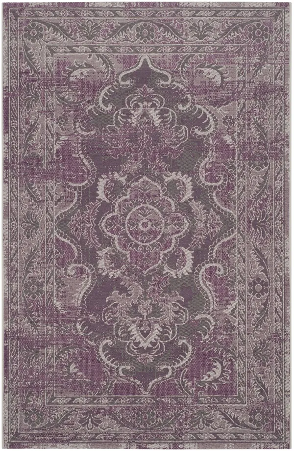 Safavieh Palazzo Grey & Purple 5& x 8& Rug