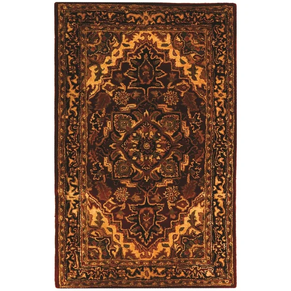 Safavieh Classic CL763A 2&3x22 x 10&0x22 Runner Light Gold - Red Area Rug