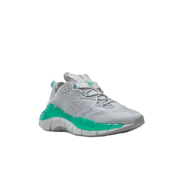 Reebok Men's Zig Kinetica II Running Shoes in Grey/Pure Grey 2 Size 10.0