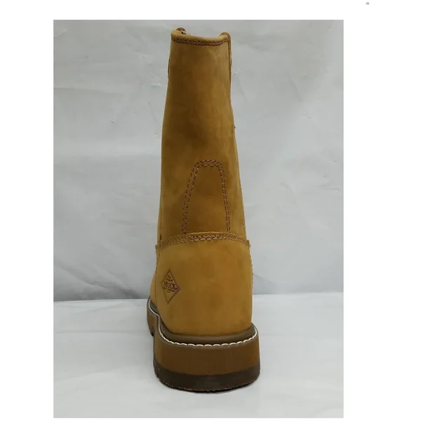 MuckBoots Men's Wheat Wellie Classic Composite Toe Work Boot - Size 14W