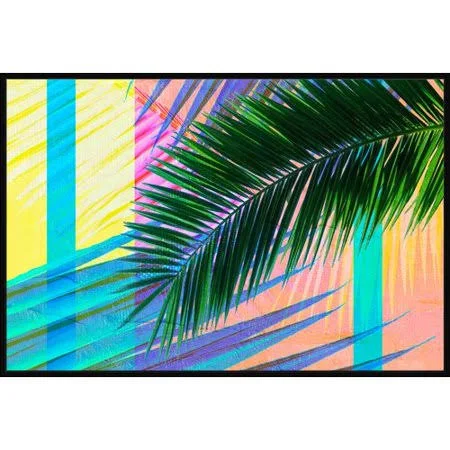 Wrought Studio 'Nature' Framed Print on Canvas, Green
