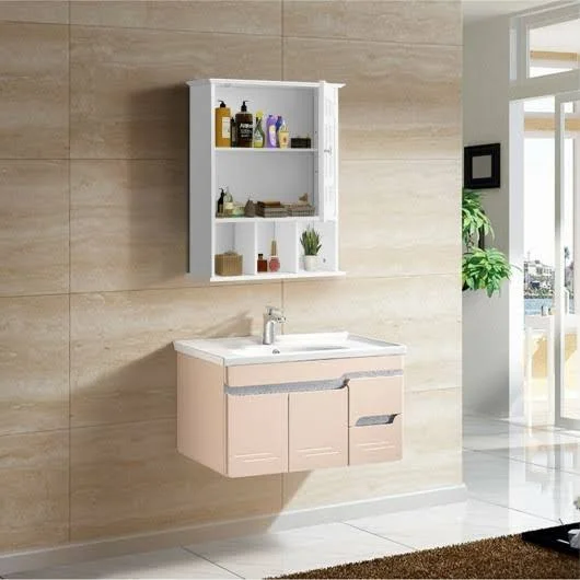 Wall Mounted and Mirrored Bathroom Cabinet-White