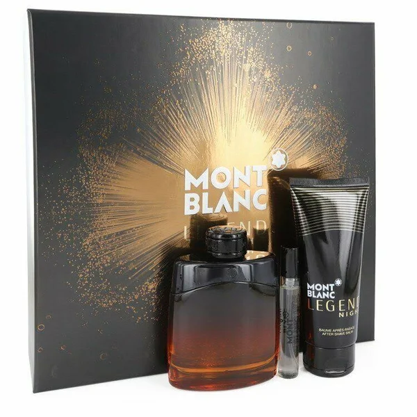 Montblanc Legend Night by Mont Blanc Gift Set -- 3.3 oz Eau De Parfum