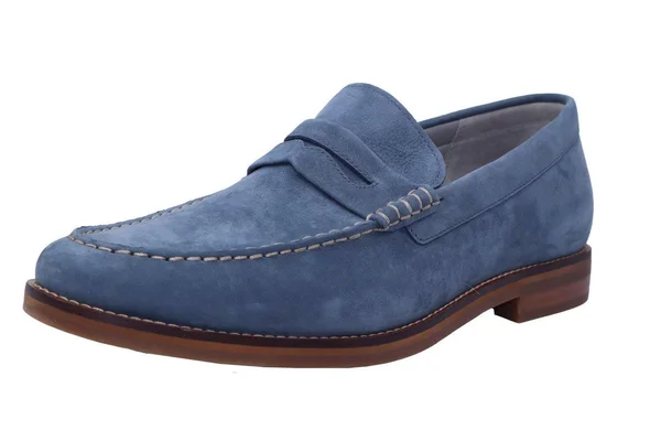 Sperry Gold Cup Exeter Suede Tassel Penny Loafers US 9.5, Blue