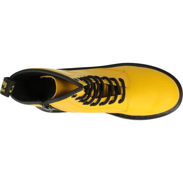 Dr. Martens 1460 Y Boots Yellow - Kids Unisex, Size: 5
