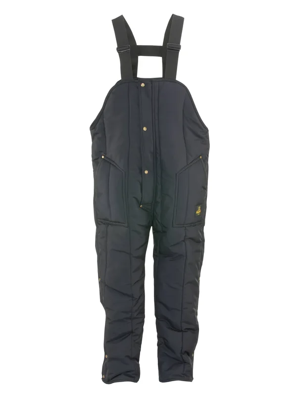 Refrigiwear Iron-Tuff Bib Overalls, Navy, 3XL, Short, Nylon