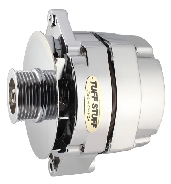 Tuff-Stuff 7127NDP6G GM Alternator 100 Amp 1-Wire Polished 6 Groove