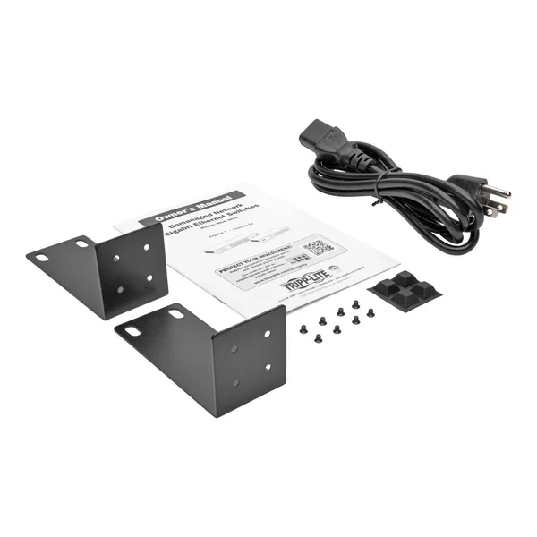 Tripp Lite 10/100/1000 Mbps 1U Rack-Mount/Desktop Gigabit Ethernet Unmanaged - Metal Housing Unmanaged Switch - 16 Ethernet Port