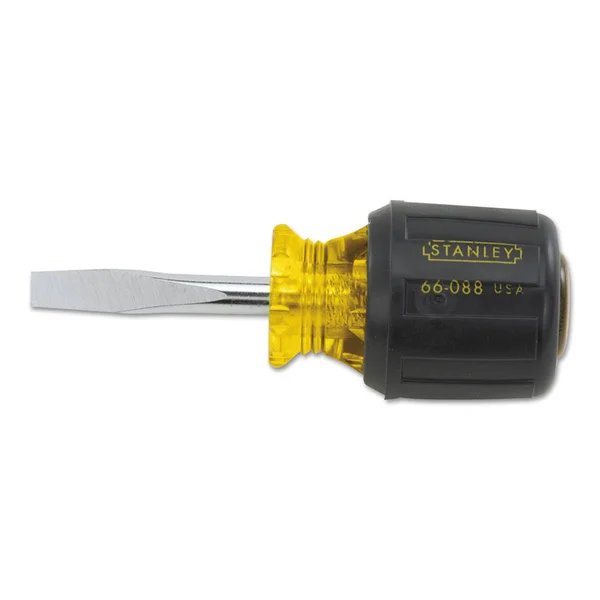 Stanley Vinyl Grip Slotted Screwdriver - 66-095