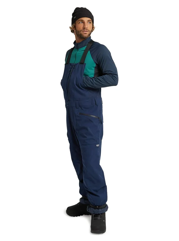 Burton Men's Reserve Bib Pant - Dress Blue, M