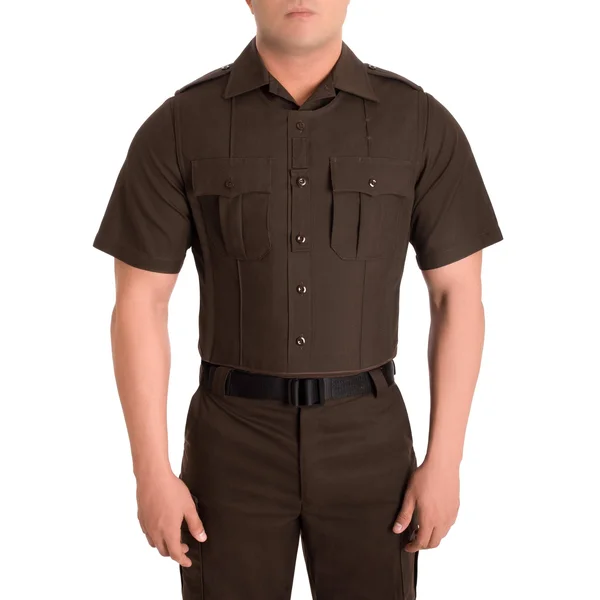 Sheriff Body Armor Cover - Rayon ArmorSkin Size 4X-Large Reg in Brown by Blauer