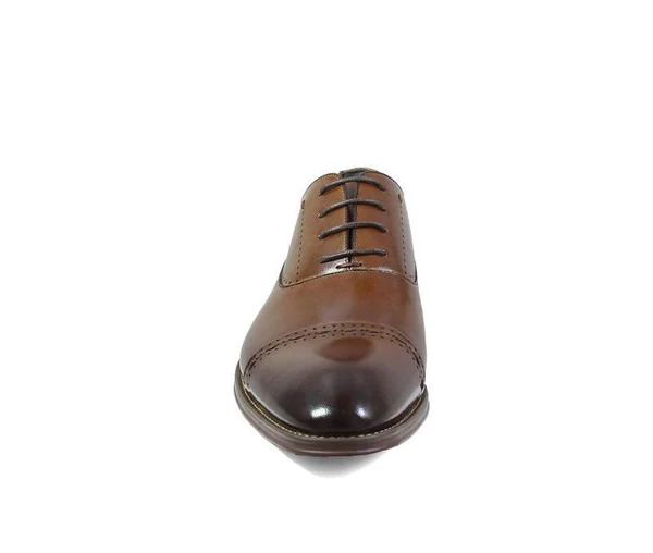 Stacy Adams Barris Cap Toe Oxford - Men's - Cognac