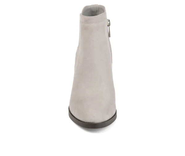 Journee Collection Women's Jessica Bootie Grey 10