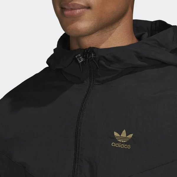 Adidas Men's Originals Camo Windbreaker - Black