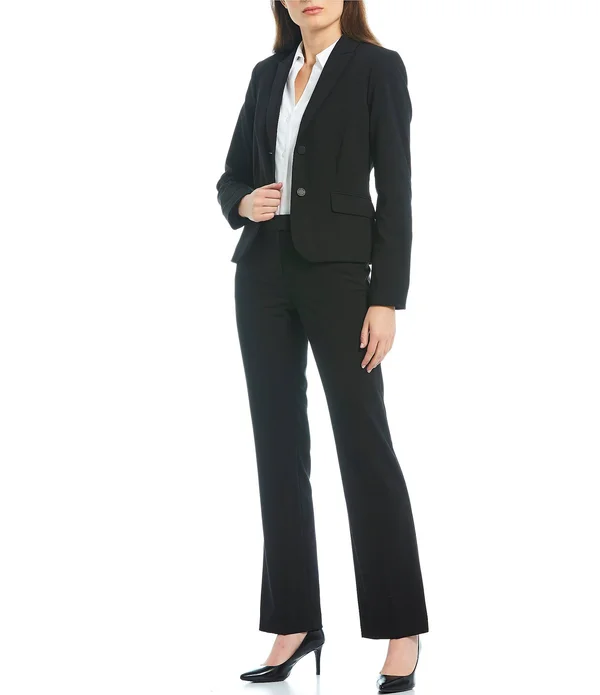 Calvin Klein Women's Luxe Basic Pants - Heather Taupe - Size 12