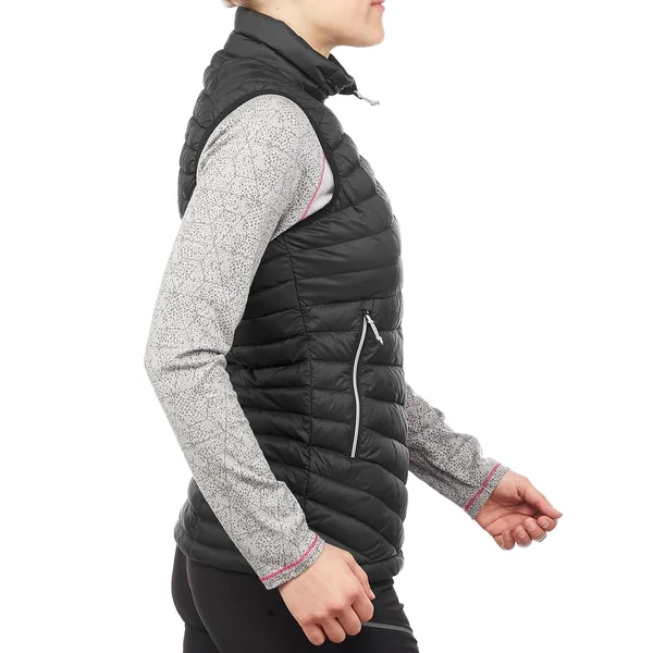 Women's Mountain Backpacking Full Down Vest Black - Xs, 8397279
