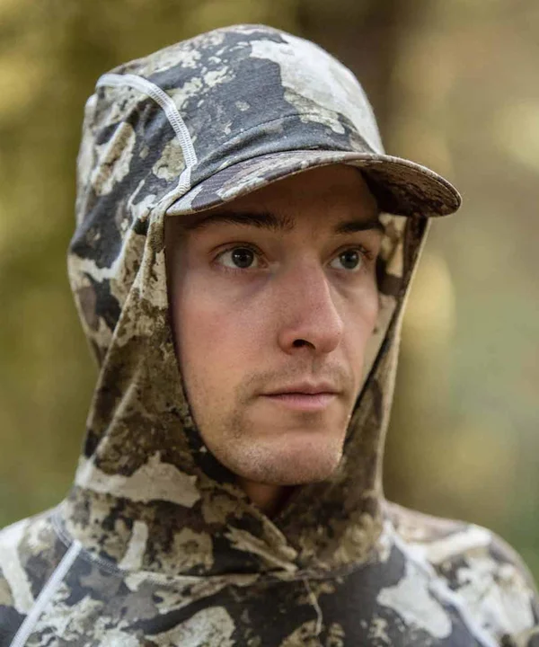 Men's Wick Hoody Conifer, S by First Lite