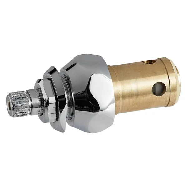 Tu0026S Brass 006477-40NS Spindle ASSEMBLY, Quarter-Turn Eterna w/ Spring Check CWS Escutcheon Bonnet, LTC (Cold) by KullySupply